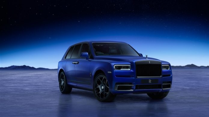 Rolls-Royce Black Badge Cullinan 'Blue Shadow' Private Collection